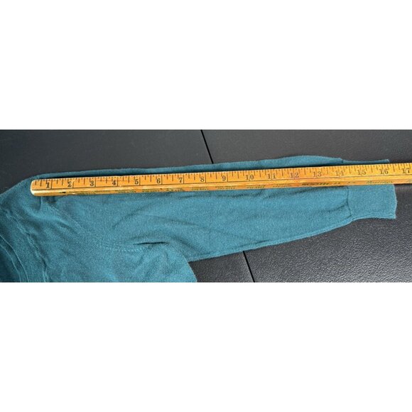 ANN‎ TAYLOR LOFT V-Neck Pima Cotton Sweater Women's Small 3/4 sleeve - Picture 4 of 7